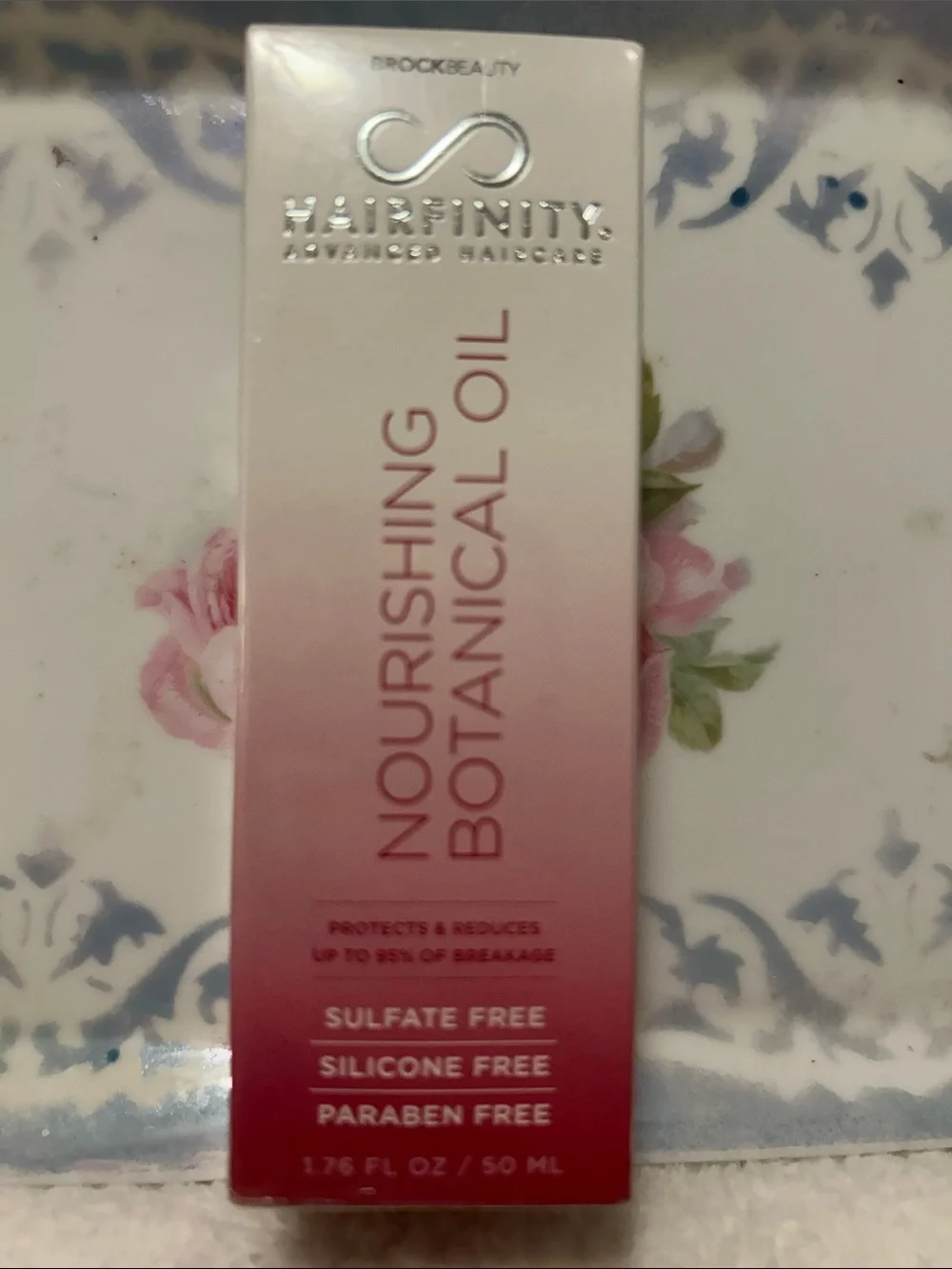 Hairfinity Nourishing Botanical Oil - Pink Ombre Box. NWT